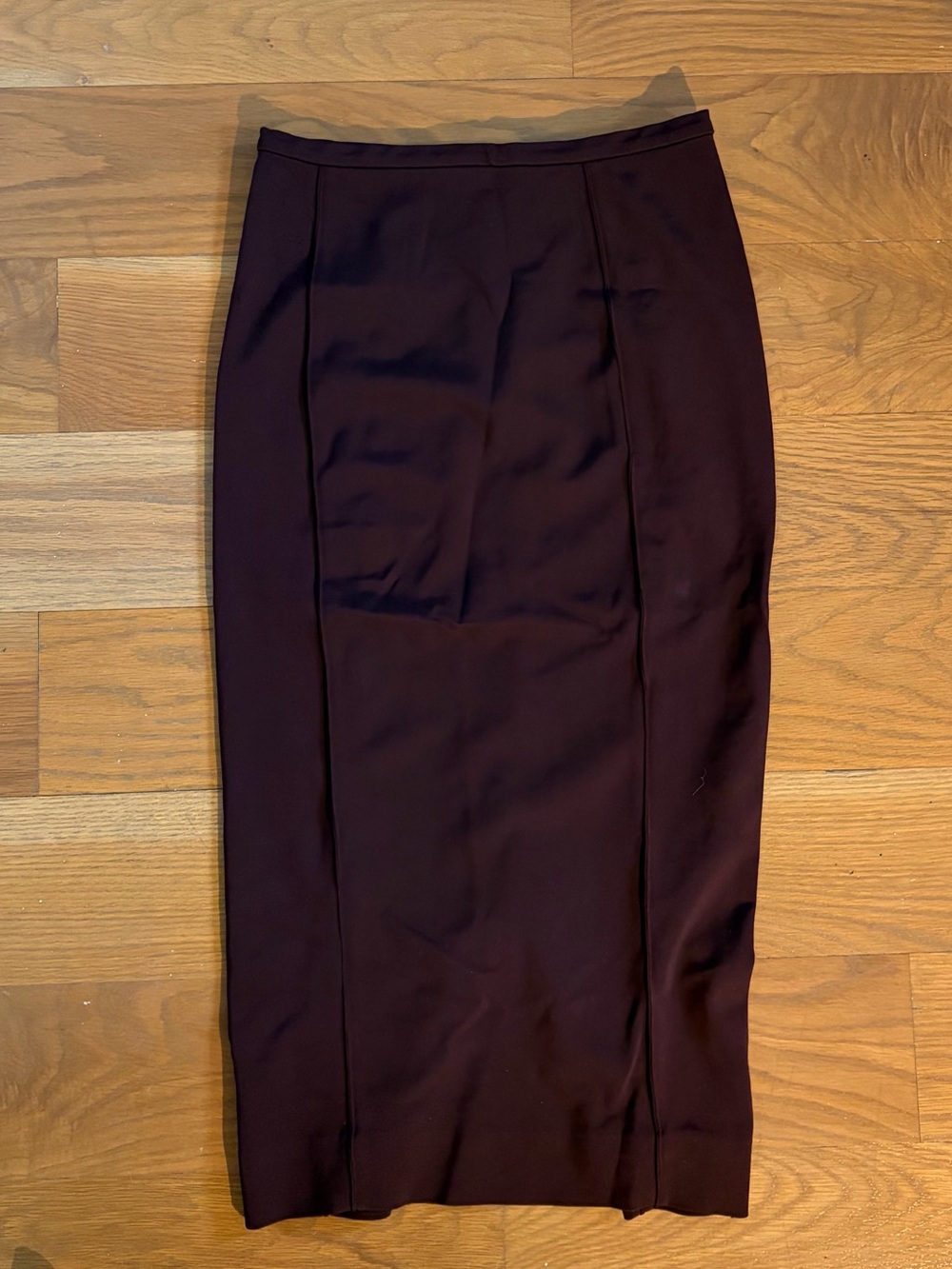Diane Von Furstenberg Wine Pencil Skirt